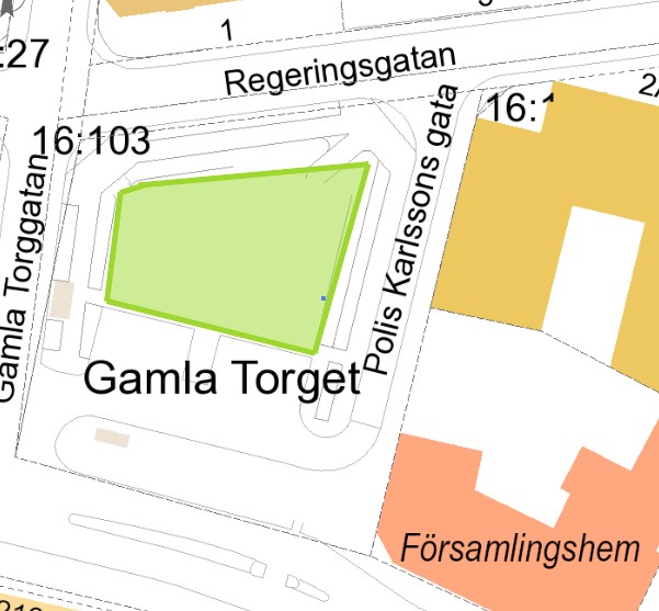 Torghandeln i Anderslöv bedrivs på Gamla torget alla dagar i veckan.